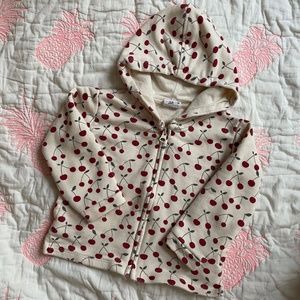 COPY - Cherry print hoodie jacket